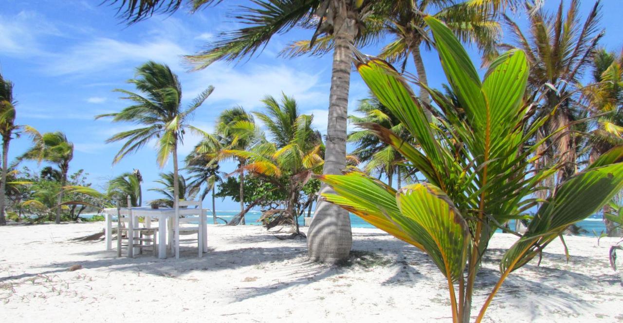 Cabanas Ecoturisticas Costa Maya Mahahual Bagian luar foto