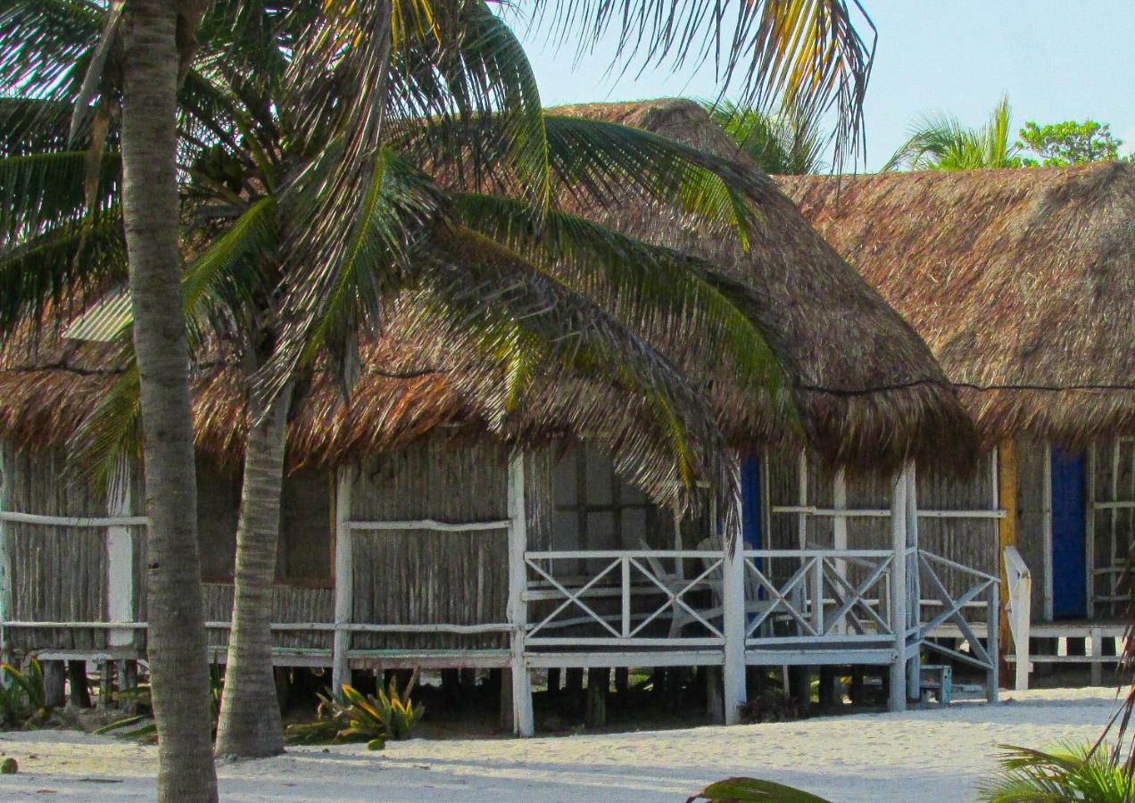 Cabanas Ecoturisticas Costa Maya Mahahual Bagian luar foto
