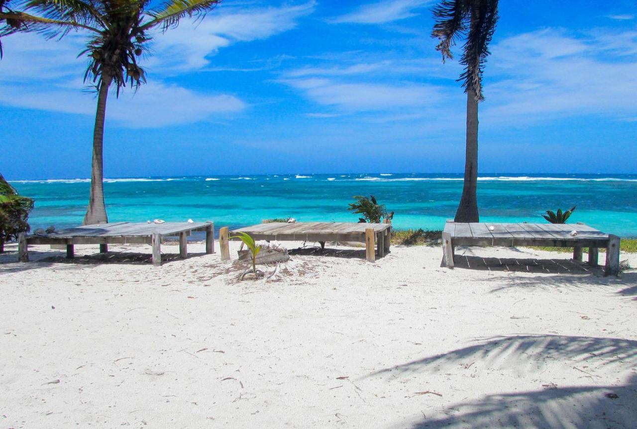 Cabanas Ecoturisticas Costa Maya Mahahual Bagian luar foto