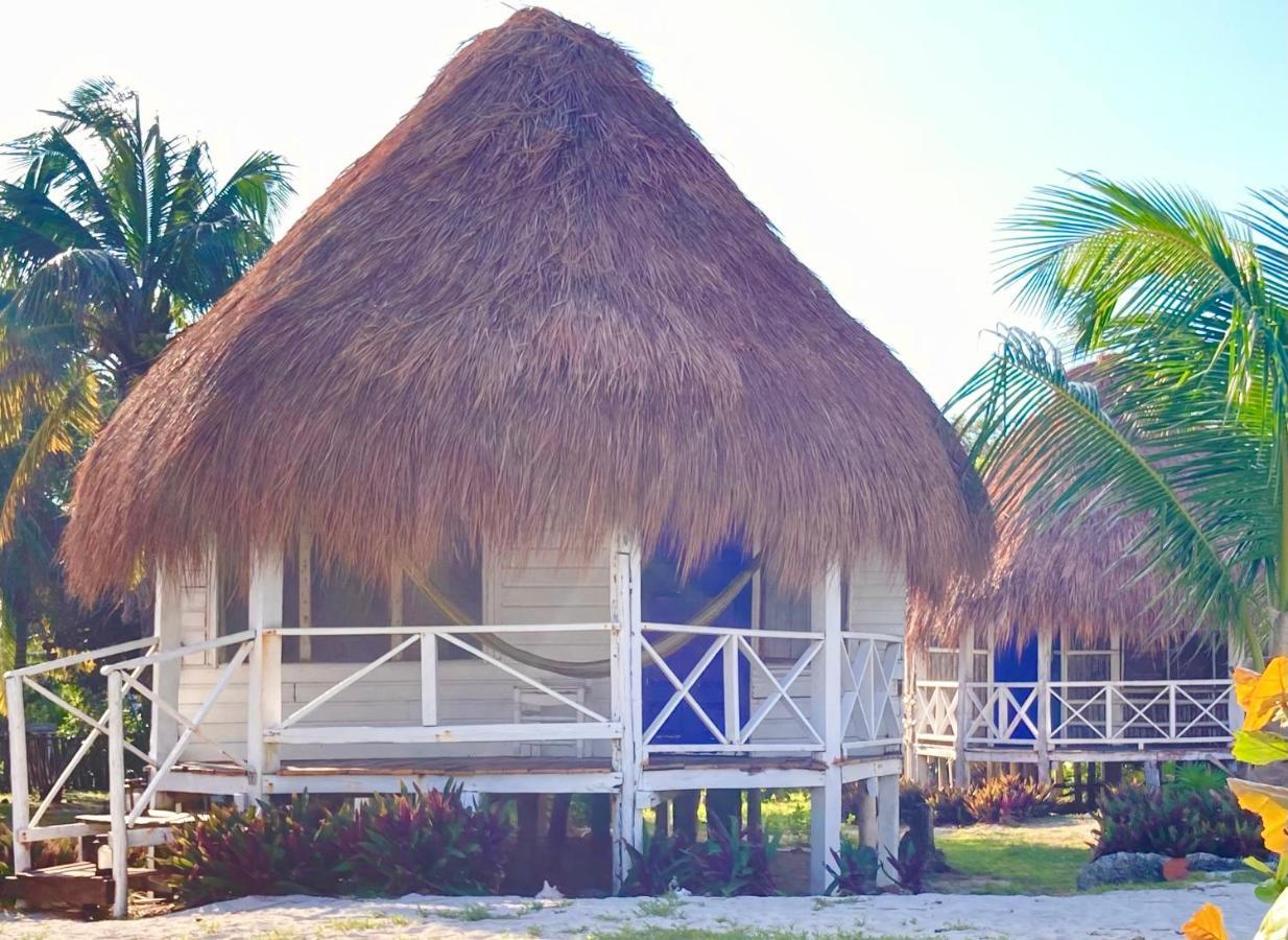 Cabanas Ecoturisticas Costa Maya Mahahual Bagian luar foto