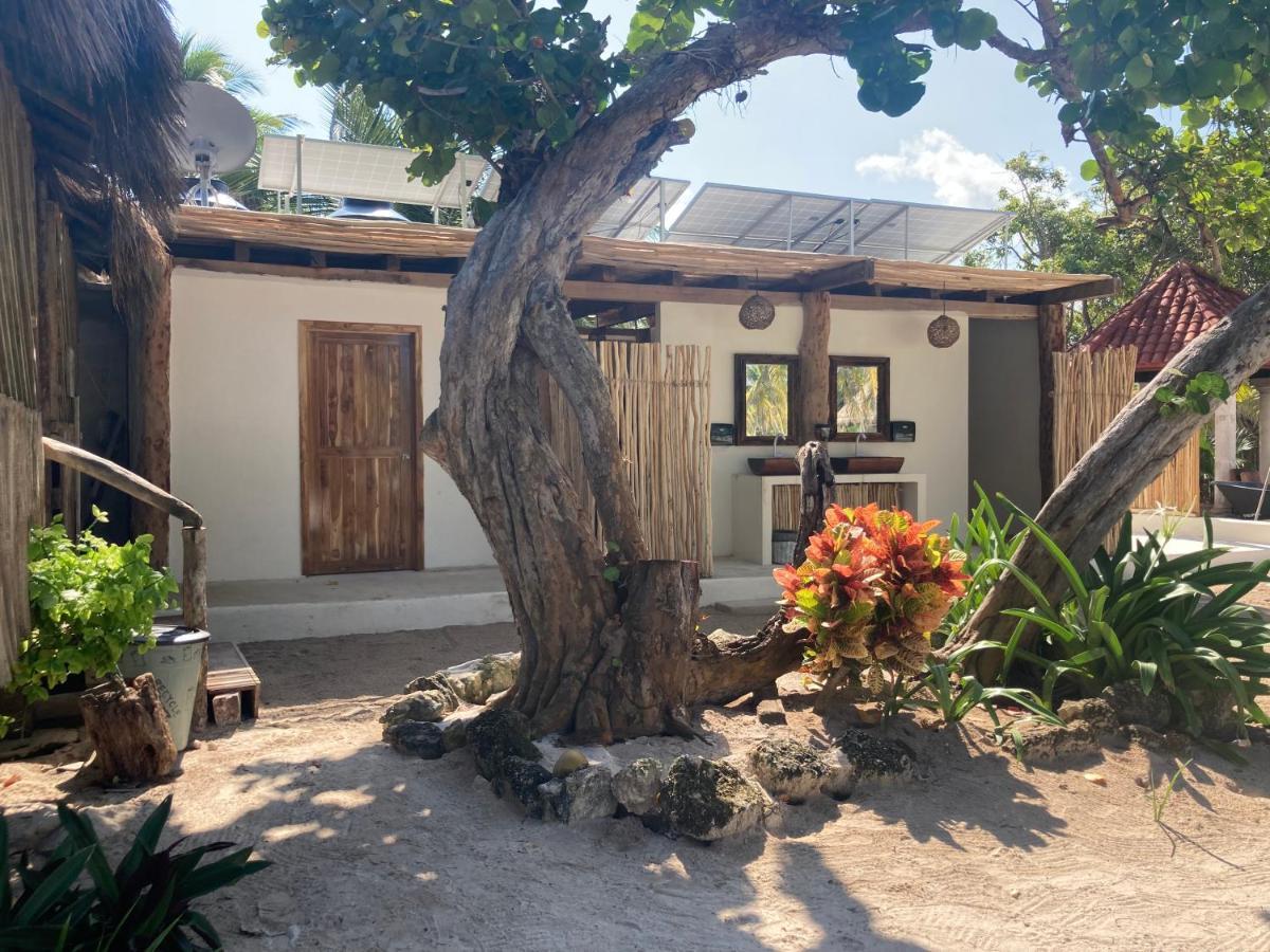 Cabanas Ecoturisticas Costa Maya Mahahual Bagian luar foto