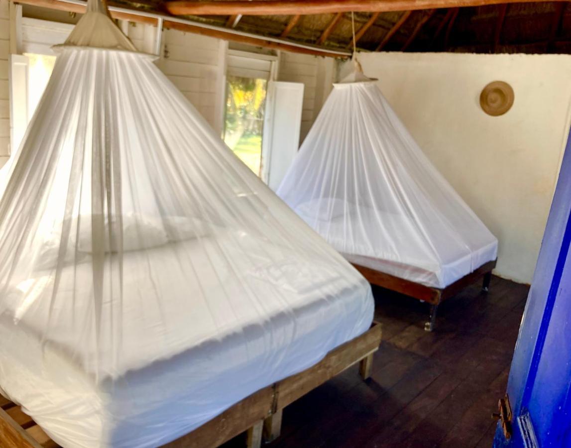 Cabanas Ecoturisticas Costa Maya Mahahual Bagian luar foto