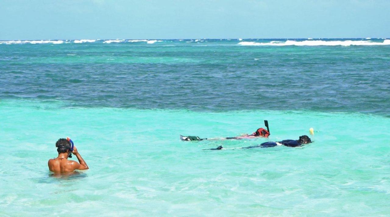 Cabanas Ecoturisticas Costa Maya Mahahual Bagian luar foto