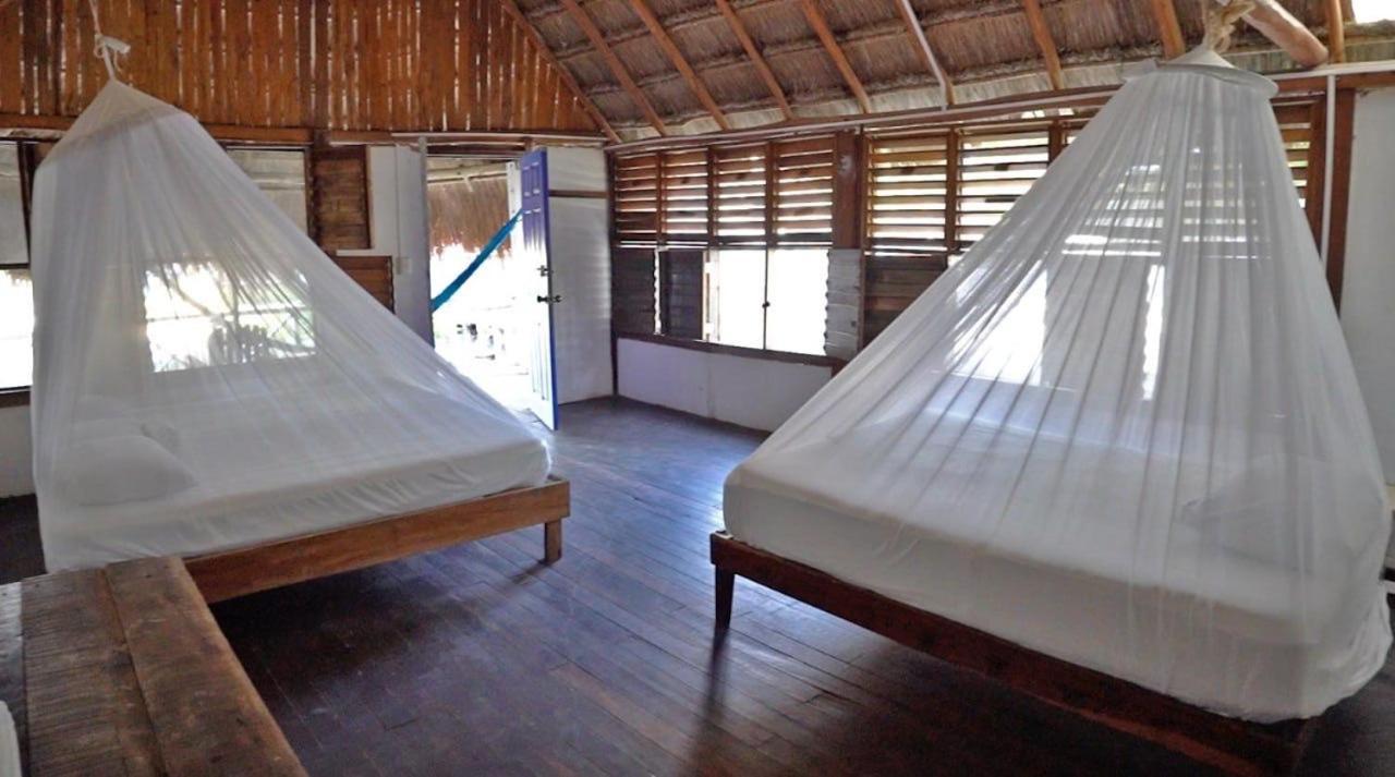Cabanas Ecoturisticas Costa Maya Mahahual Bagian luar foto
