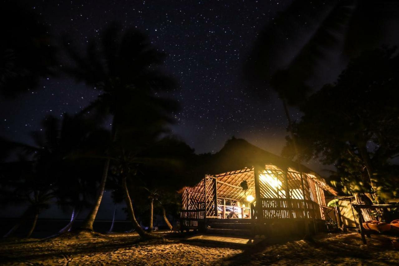 Cabanas Ecoturisticas Costa Maya Mahahual Bagian luar foto