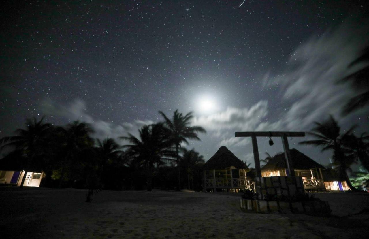 Cabanas Ecoturisticas Costa Maya Mahahual Bagian luar foto