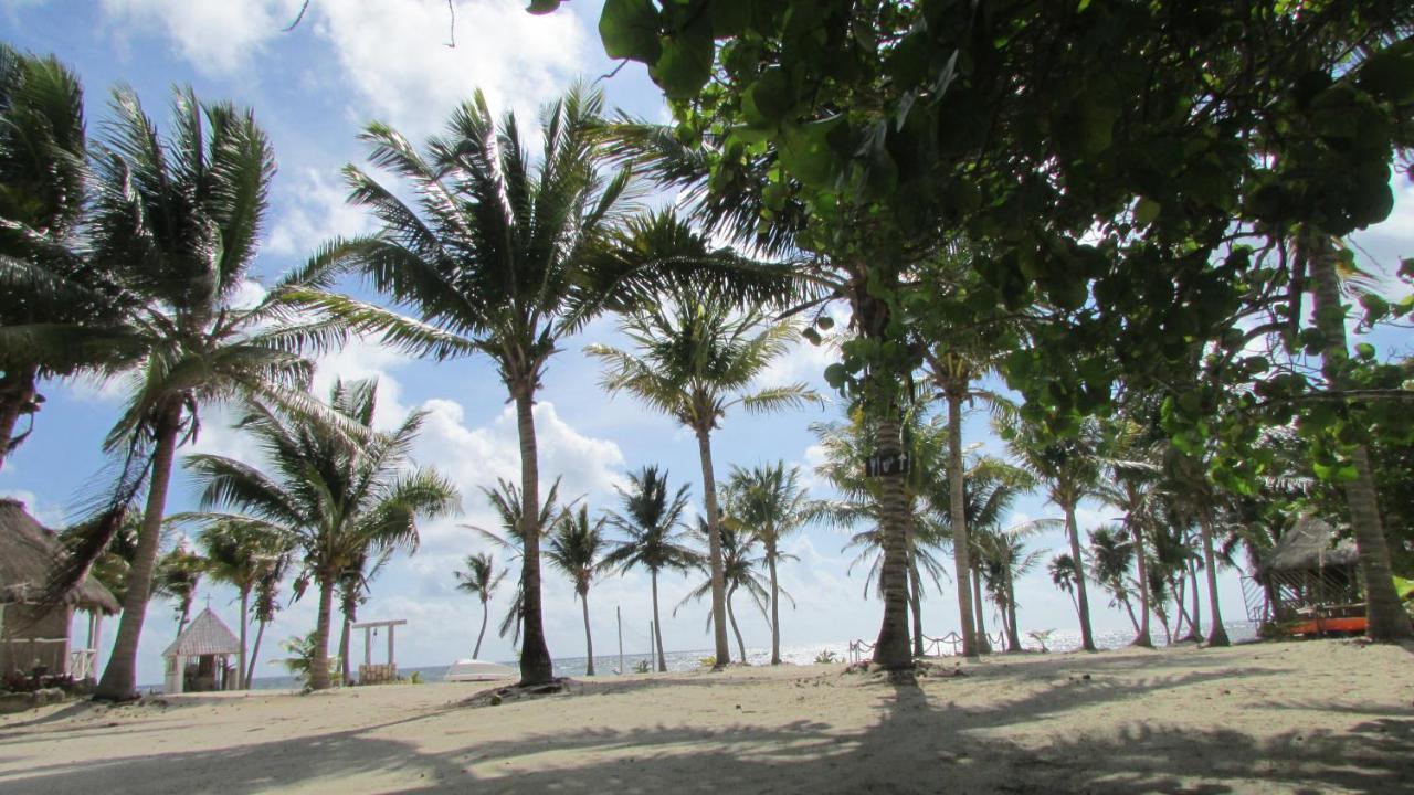 Cabanas Ecoturisticas Costa Maya Mahahual Bagian luar foto